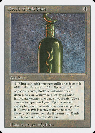 Bottle of Suleiman [Revised Edition] | Good Games North