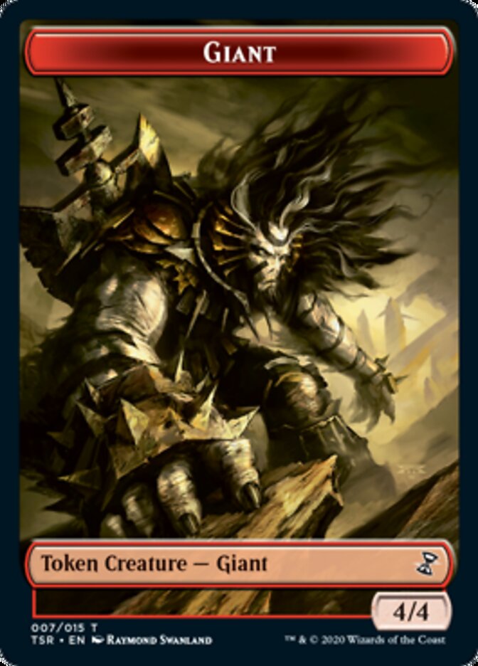 Giant Token [Time Spiral Remastered Tokens] | Good Games North