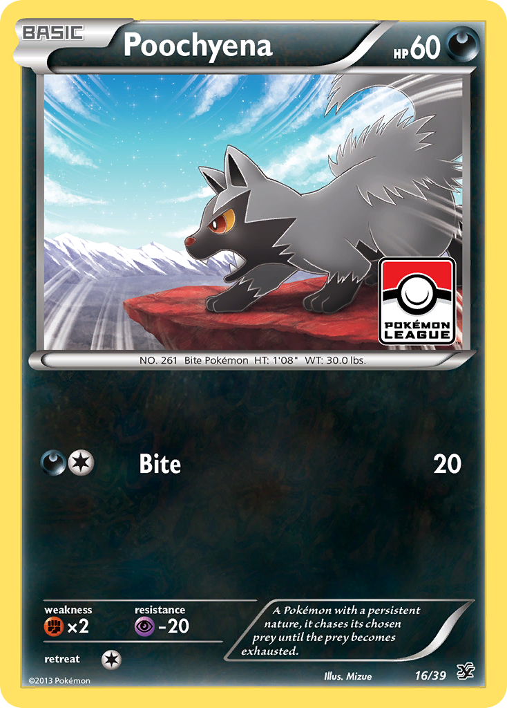 Poochyena (16/39) [XY: Kalos Starter Set] | Good Games North