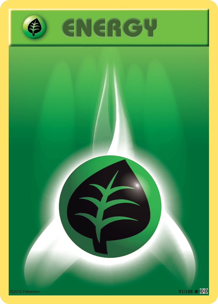 Grass Energy (91/108) [XY: Evolutions] | Good Games North