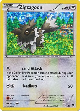 Zigzagoon (11/12) [McDonald's Promos: 2015 Collection] | Good Games North