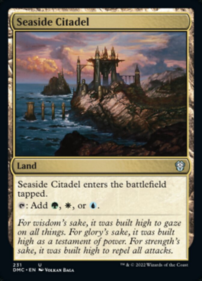 Seaside Citadel [Dominaria United Commander] | Good Games North