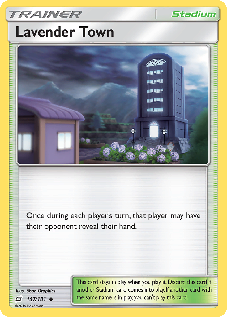 Lavender Town (147/181) [Sun & Moon: Team Up] | Good Games North