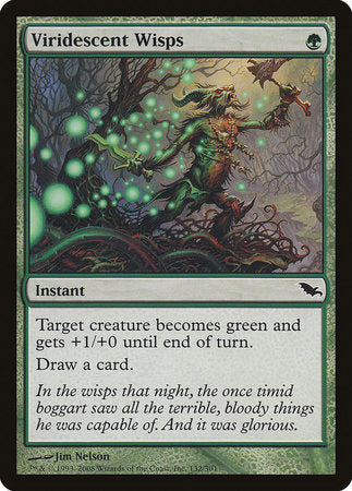 Viridescent Wisps [Shadowmoor] | Good Games North