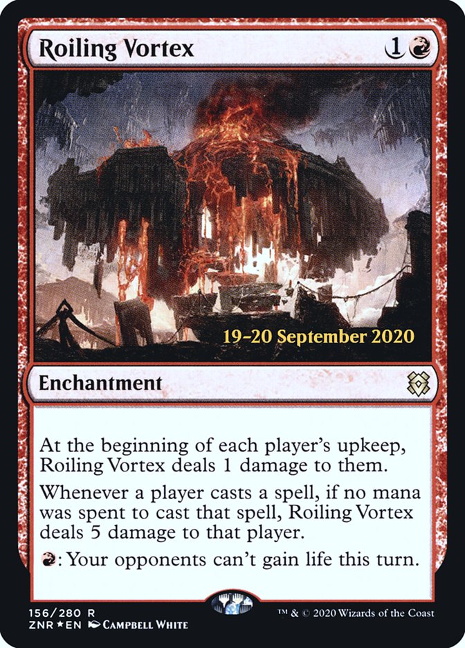 Roiling Vortex  [Zendikar Rising Prerelease Promos] | Good Games North