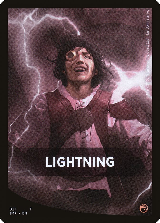 Lightning Theme Card [Jumpstart Front Cards] | Good Games North