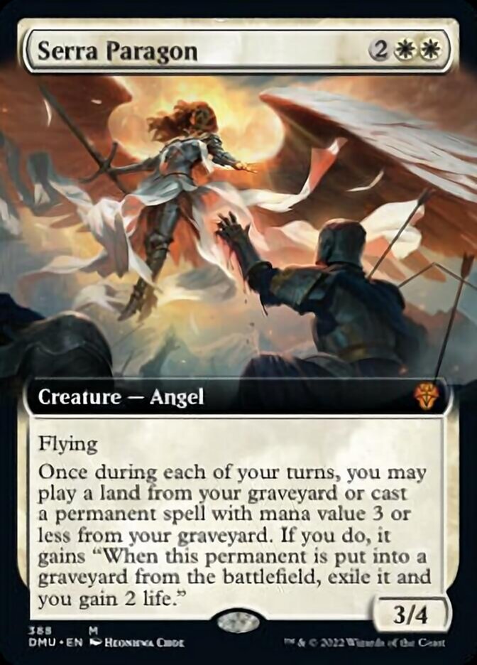 Serra Paragon (Extended Art) [Dominaria United] | Good Games North