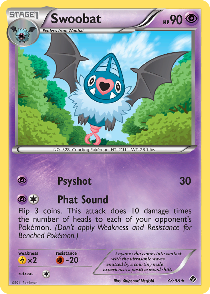 Swoobat (37/98) [Black & White: Emerging Powers] | Good Games North