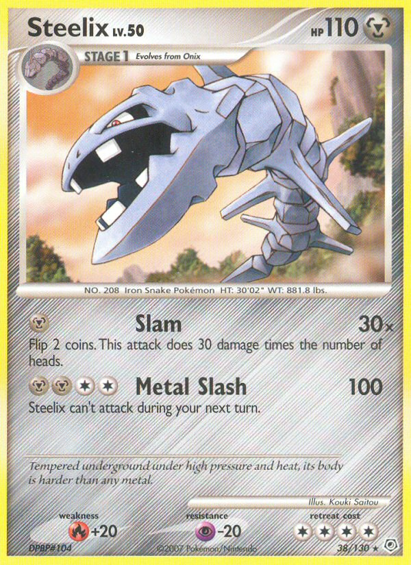Steelix (38/130) [Diamond & Pearl: Base Set] | Good Games North