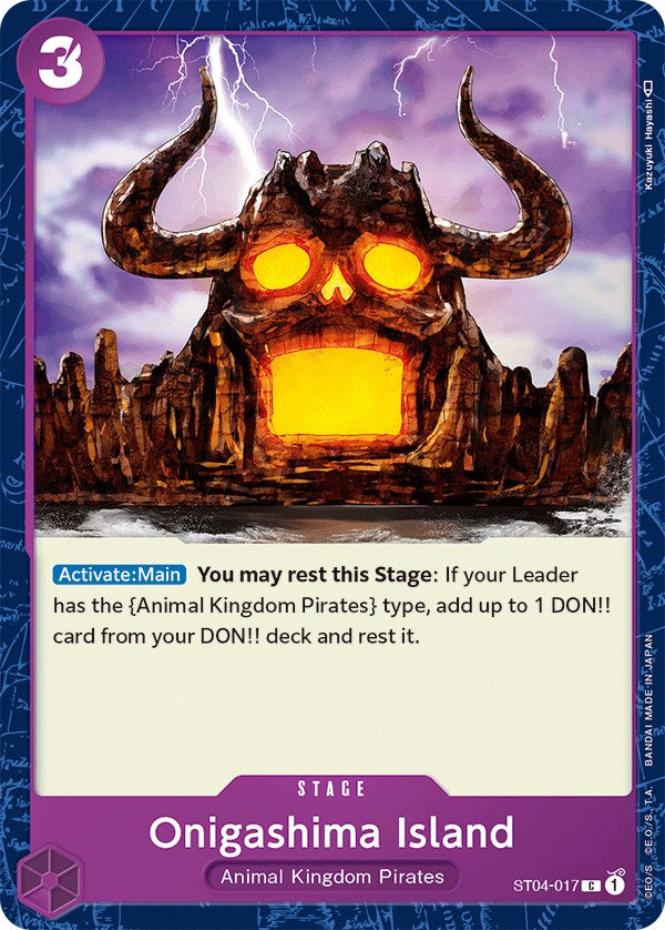 Onigashima Island [Starter Deck: Animal Kingdom Pirates] | Good Games North