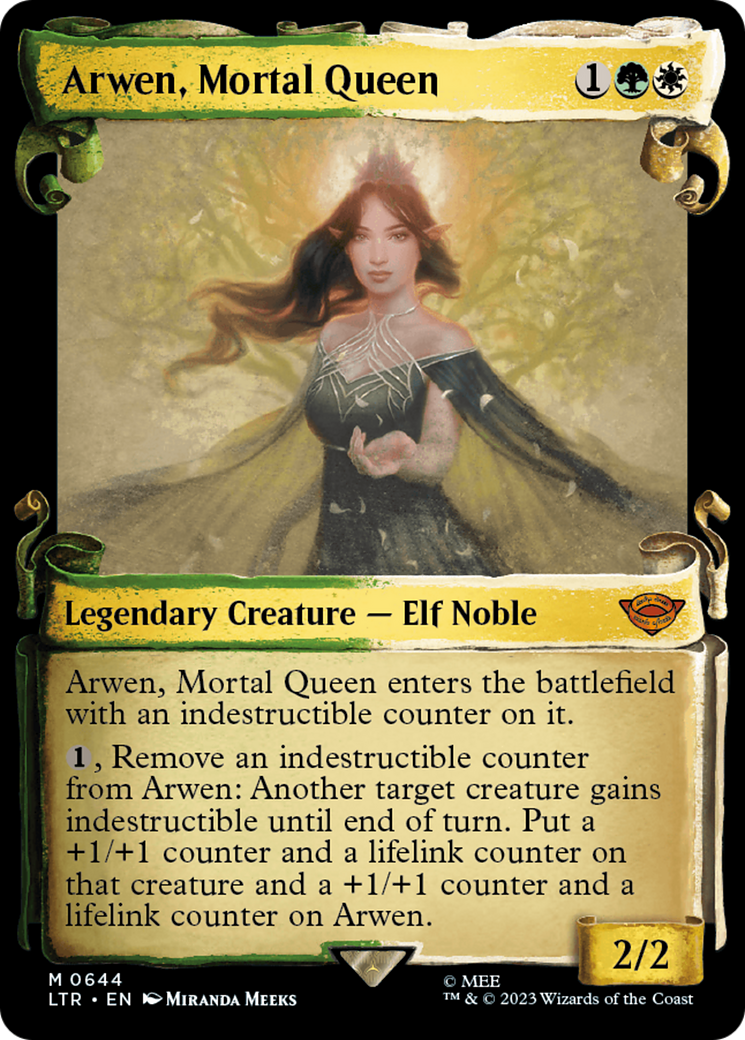 Arwen, Mortal Queen [The Lord of the Rings: Tales of Middle-Earth Showcase Scrolls] | Good Games North