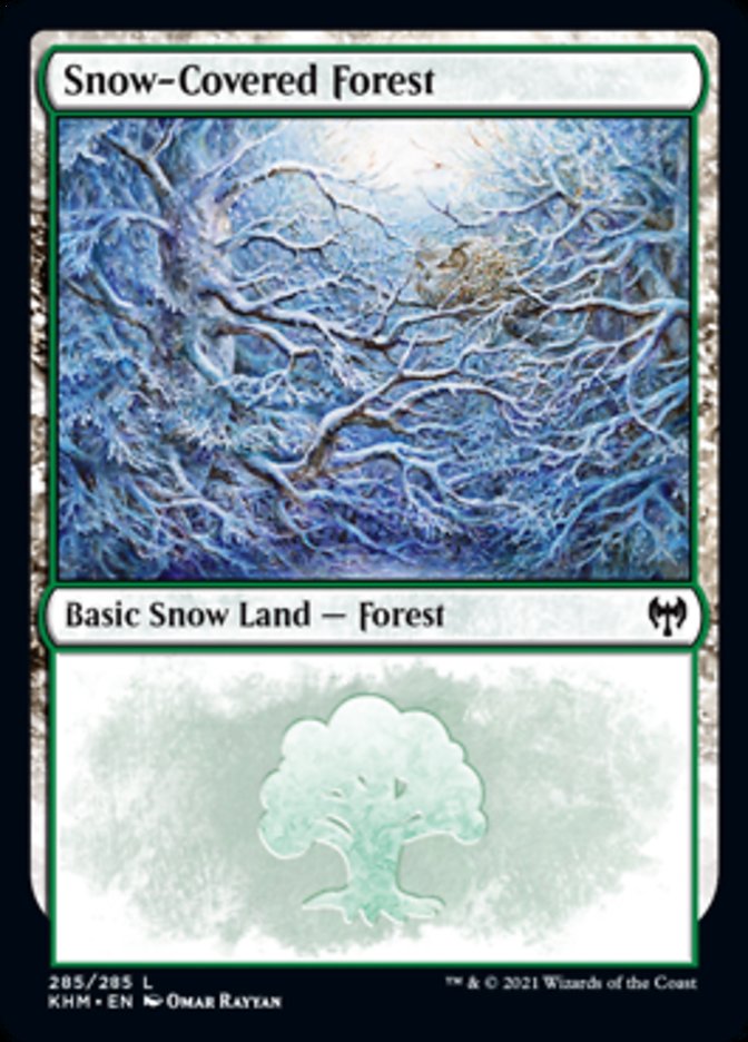 Snow-Covered Forest (285) [Kaldheim] | Good Games North
