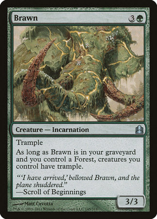 Brawn [Commander 2011] | Good Games North