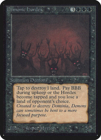 Demonic Hordes [Limited Edition Alpha] | Good Games North