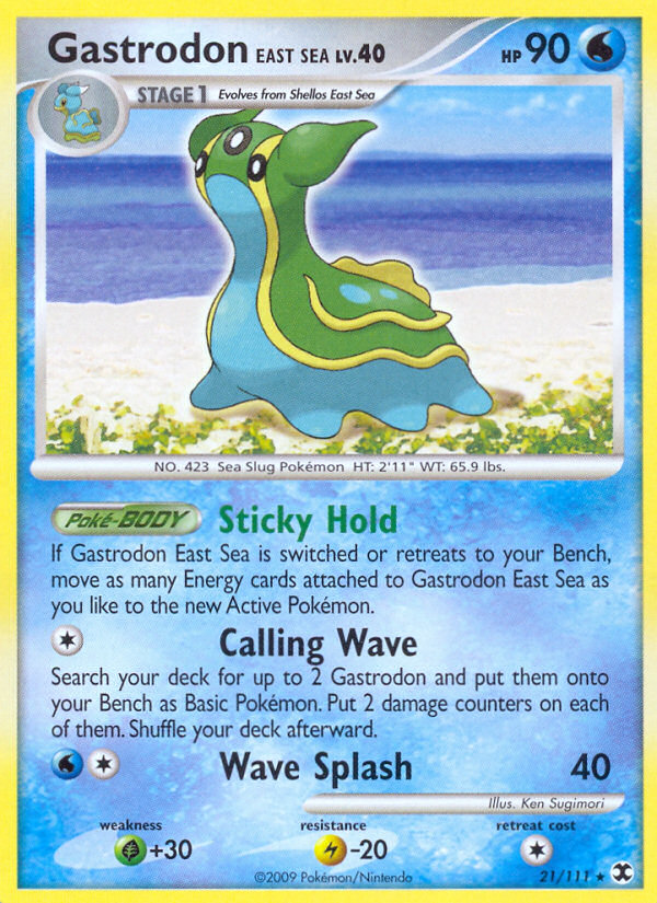 Gastrodon East Sea (21/111) [Platinum: Rising Rivals] | Good Games North