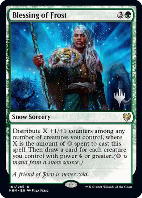 Blessing of Frost [Kaldheim Promo Pack] | Good Games North