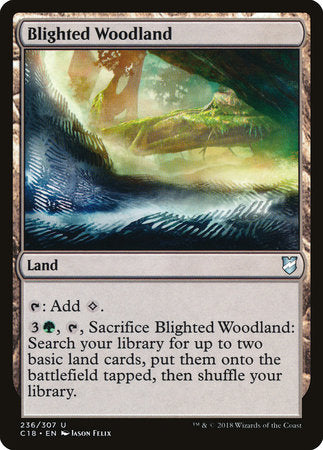 Blighted Woodland [Commander 2018] | Good Games North