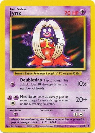 Jynx (31/102) [Base Set Unlimited] | Good Games North