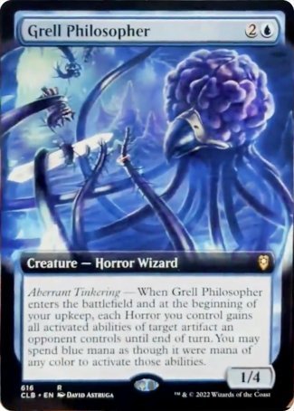 Grell Philosopher (Extended Art) [Commander Legends: Battle for Baldur's Gate] | Good Games North