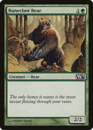 Runeclaw Bear [Magic 2012] | Good Games North
