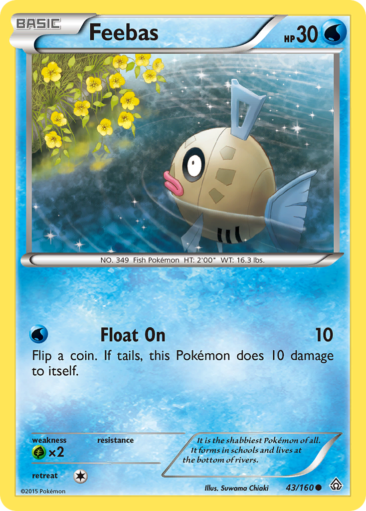 Feebas (43/160) [XY: Primal Clash] | Good Games North