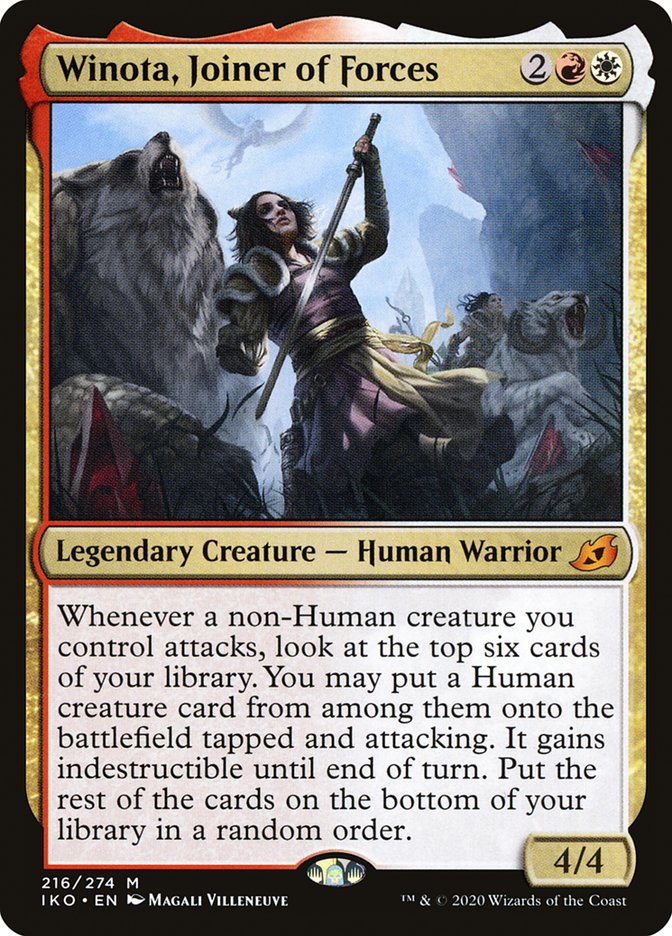 Winota, Joiner of Forces [Ikoria: Lair of Behemoths] | Good Games North