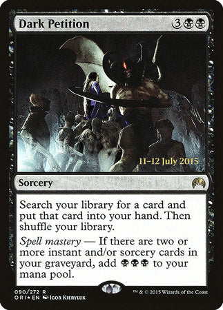 Dark Petition [Magic Origins Promos] | Good Games North