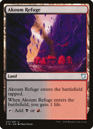 Akoum Refuge [Commander 2018] | Good Games North