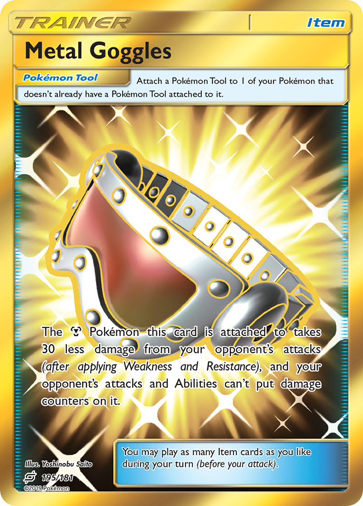Metal Goggles (195/181) [Sun & Moon: Team Up] | Good Games North