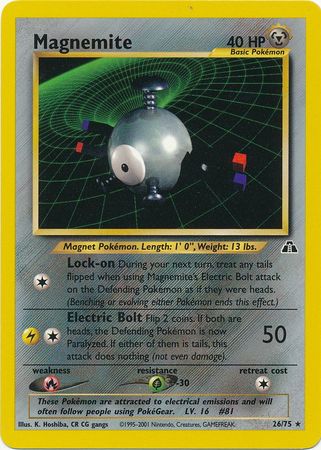 Magnemite (26/75) [Neo Discovery Unlimited] | Good Games North