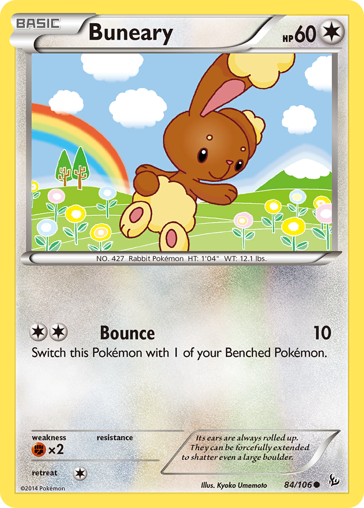 Buneary (84/106) [XY: Flashfire] | Good Games North