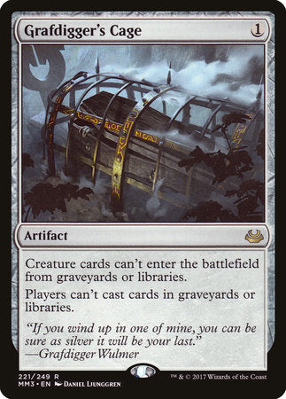 Grafdigger's Cage [Modern Masters 2017] | Good Games North