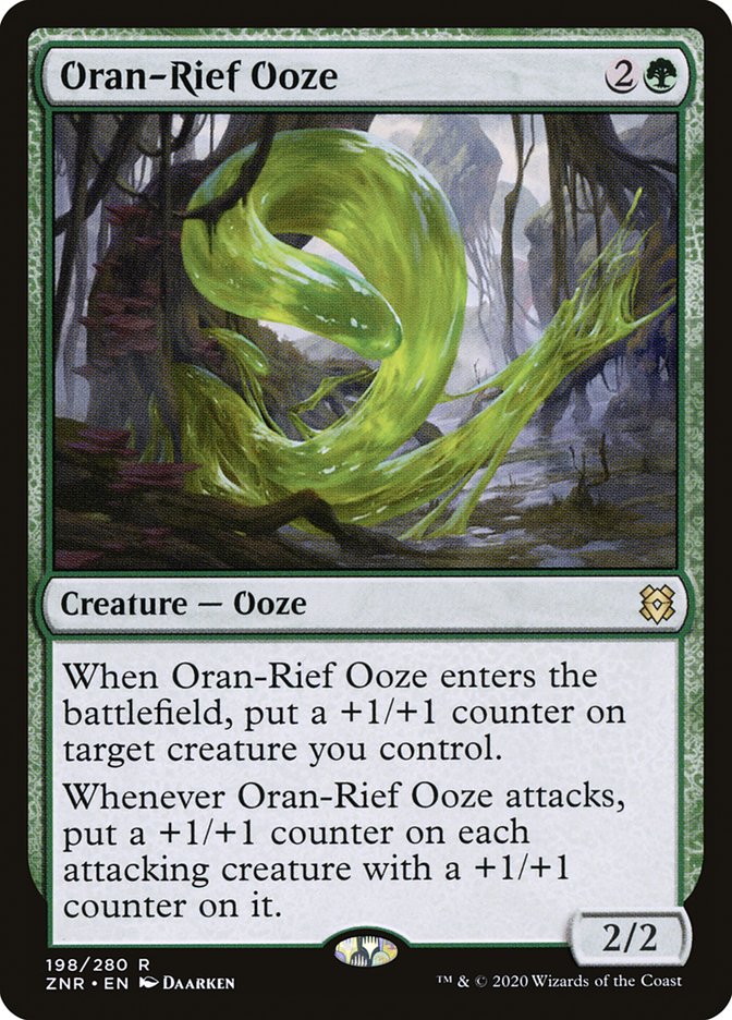 Oran-Rief Ooze [Zendikar Rising] | Good Games North