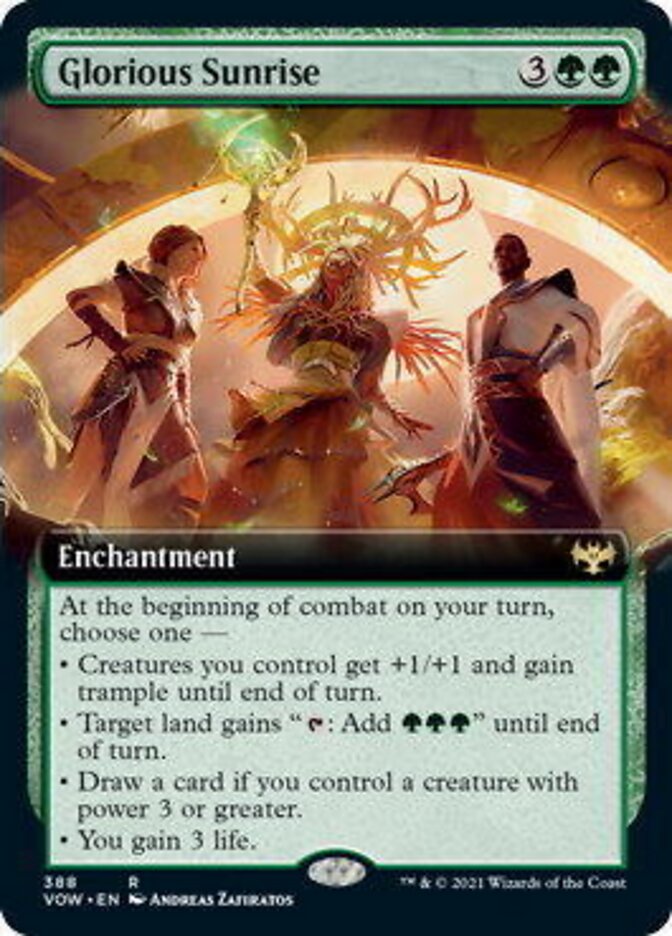 Glorious Sunrise (Extended) [Innistrad: Crimson Vow] | Good Games North