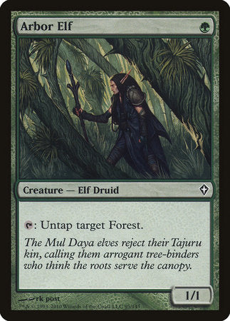 Arbor Elf [Worldwake] | Good Games North