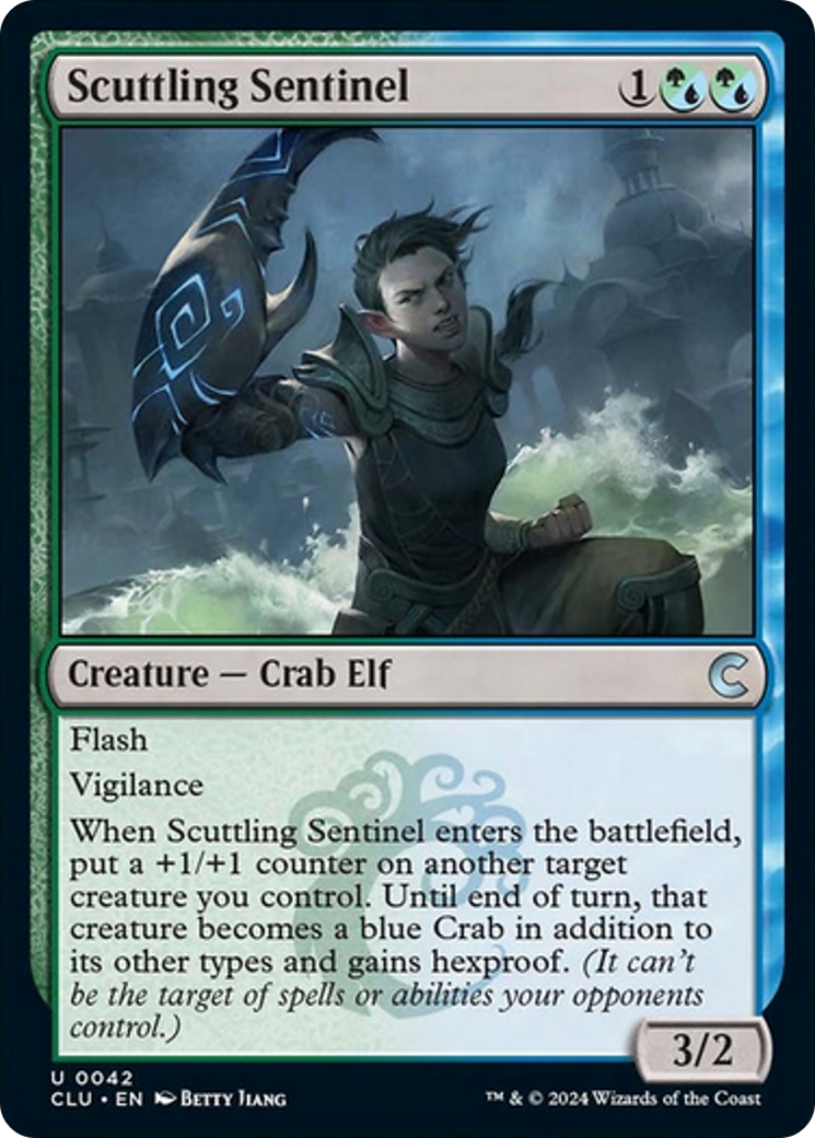 Scuttling Sentinel [Ravnica: Clue Edition] | Good Games North