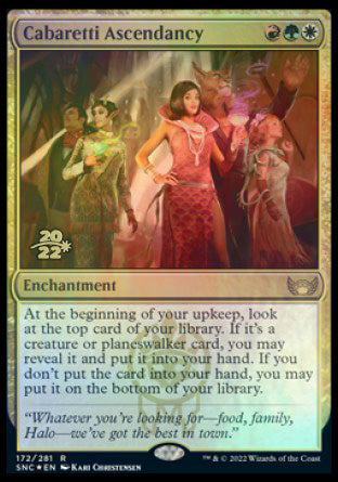 Cabaretti Ascendancy [Streets of New Capenna Prerelease Promos] | Good Games North