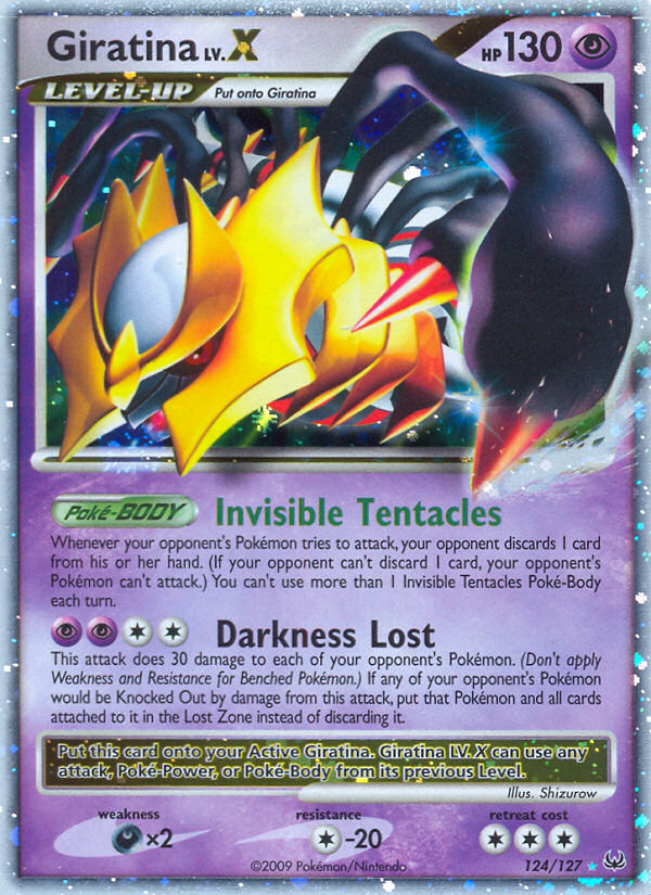 Giratina LV.X (124/127) [Platinum: Base Set] | Good Games North