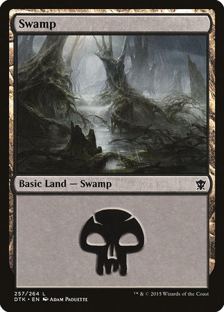 Swamp (257) [Dragons of Tarkir] | Good Games North