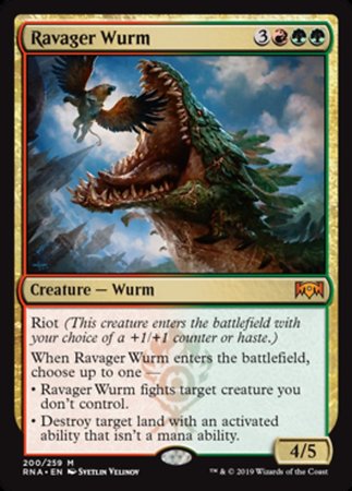 Ravager Wurm [Ravnica Allegiance] | Good Games North