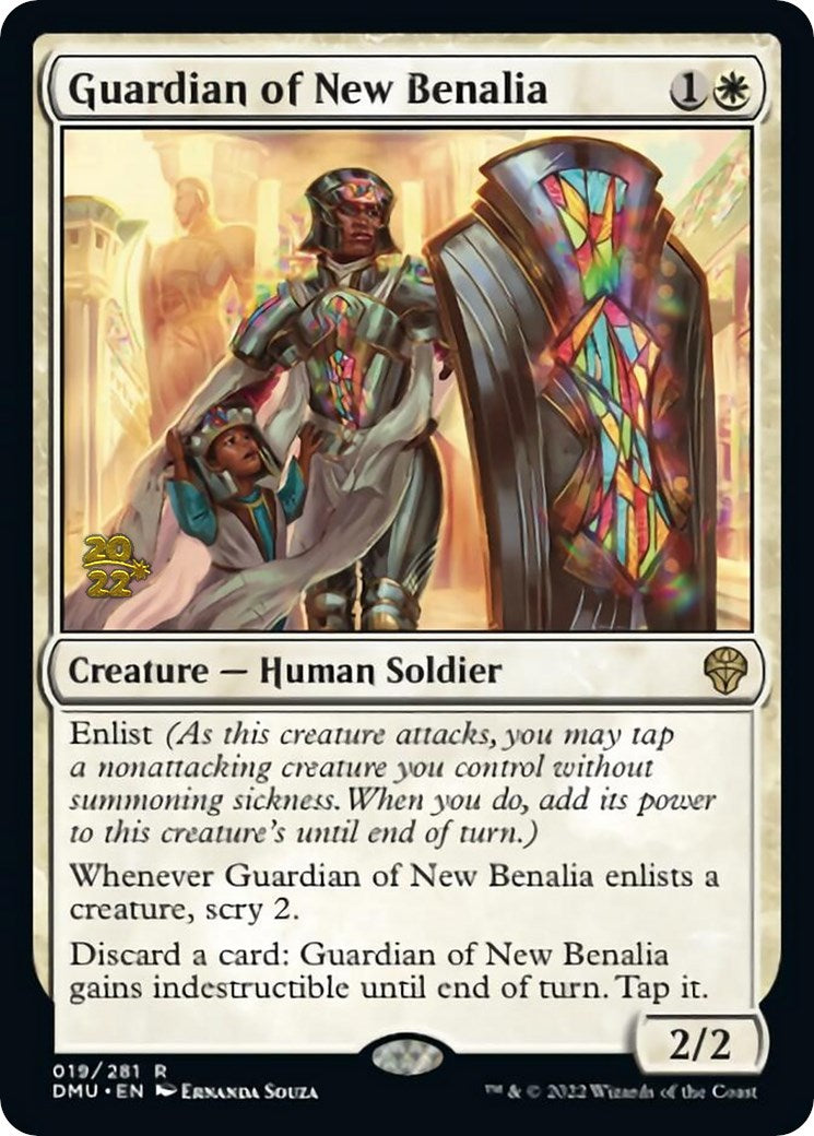 Guardian of New Benalia [Dominaria United Prerelease Promos] | Good Games North