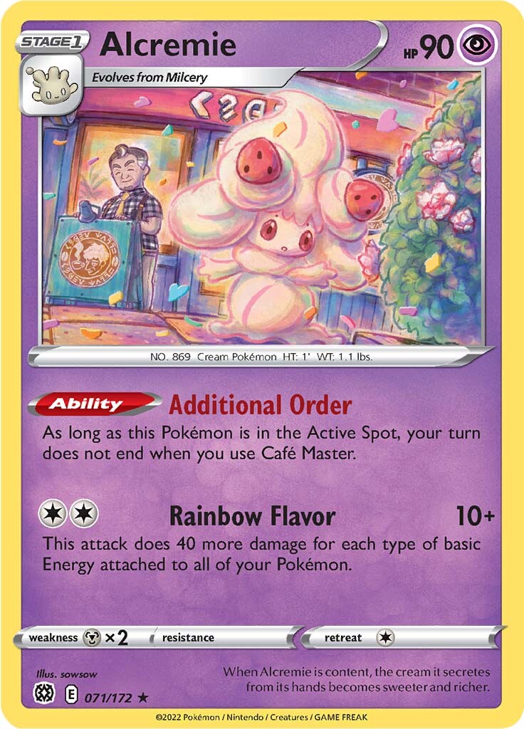 Alcremie (071/172) [Sword & Shield: Brilliant Stars] | Good Games North