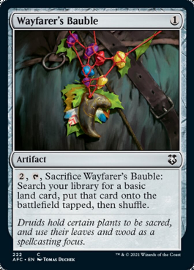 Wayfarer's Bauble [Dungeons & Dragons: Adventures in the Forgotten Realms Commander] | Good Games North