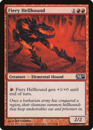 Fiery Hellhound [Magic 2010] | Good Games North
