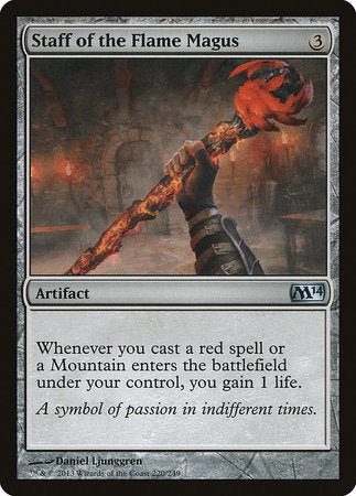 Staff of the Flame Magus [Magic 2014] | Good Games North
