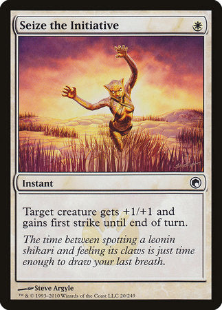 Seize the Initiative [Scars of Mirrodin] | Good Games North