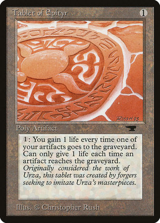 Tablet of Epityr [Antiquities] | Good Games North