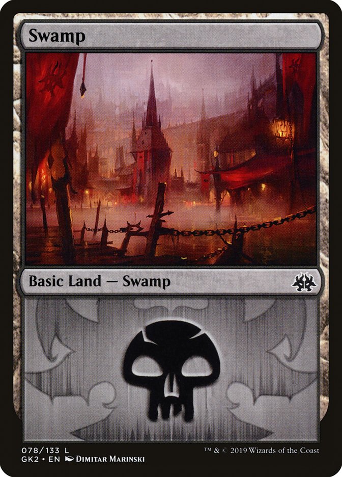 Swamp (78) [Ravnica Allegiance Guild Kit] | Good Games North