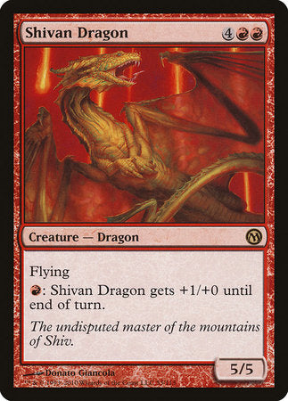 Shivan Dragon [Duels of the Planeswalkers] | Good Games North