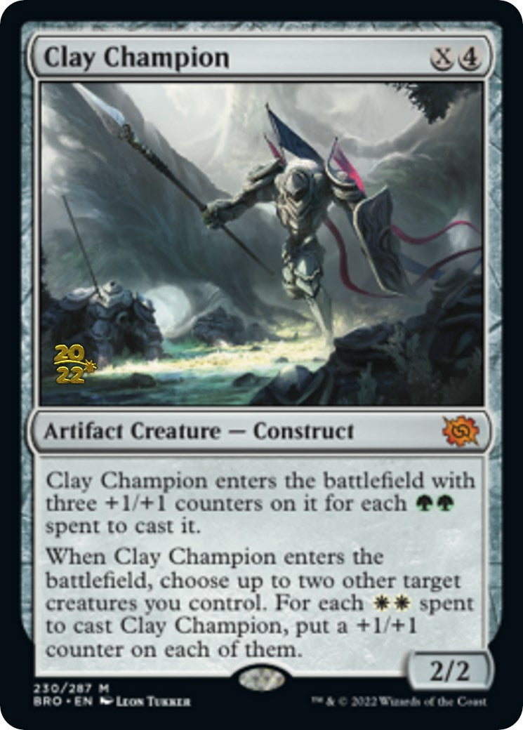 Clay Champion [The Brothers' War: Prerelease Promos] | Good Games North